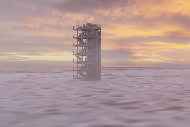 Future World Sci-Fi Landscape